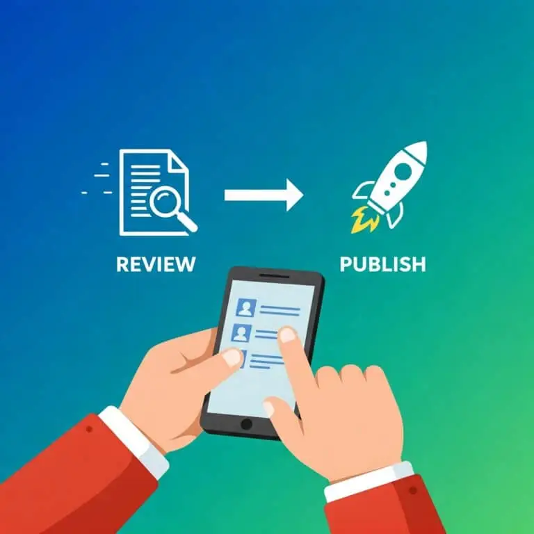 Review & Publish. Your site now features fresh content, fully optimized. That’s AI video to blog made effortless.
